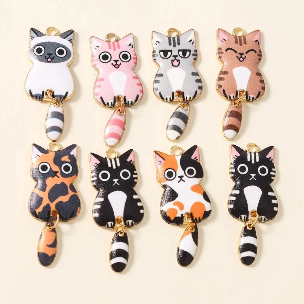 Resin Craft Material - 10 peças de pingentes de resina