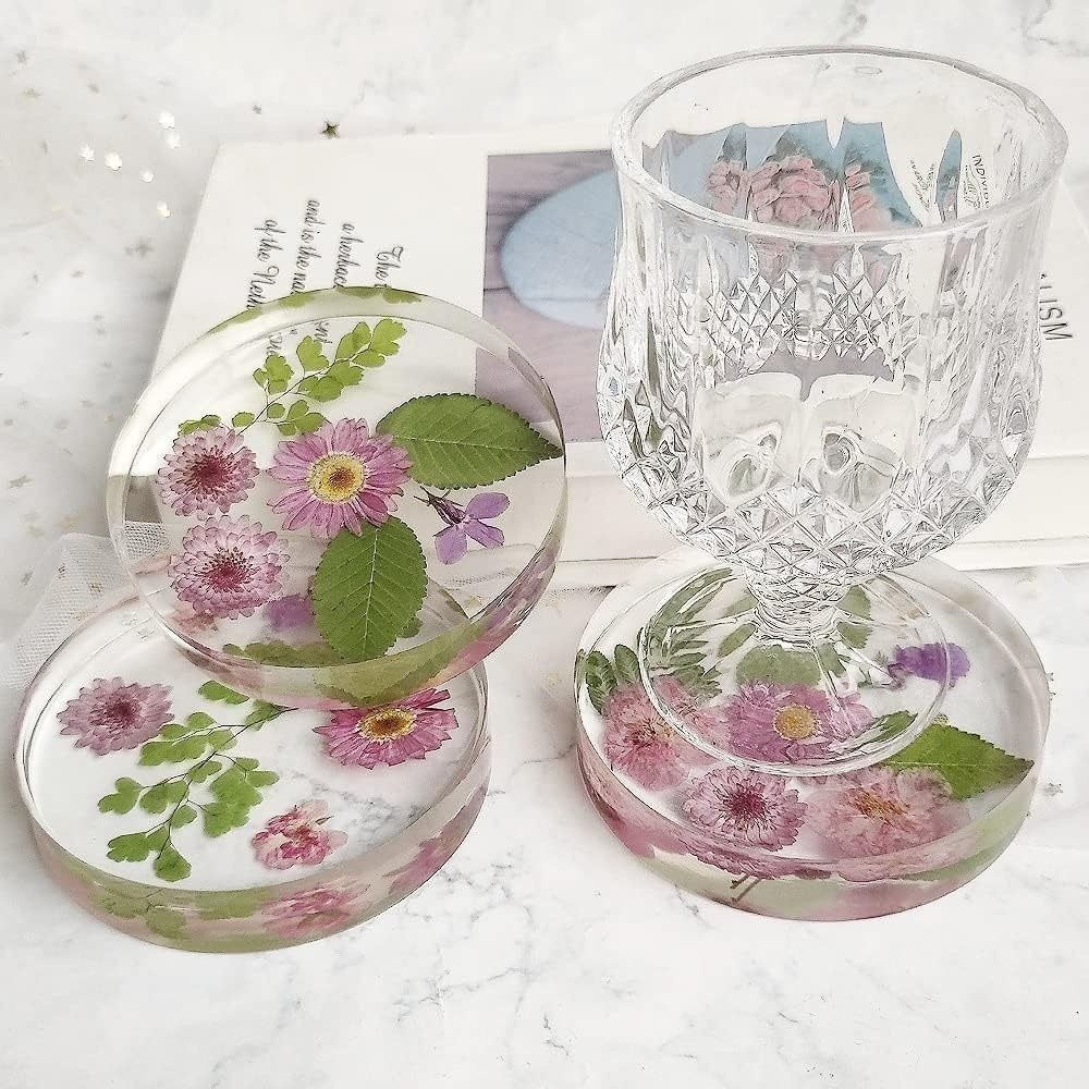 Coaster Mold Round - Molde de Silicone Simples e Criativo