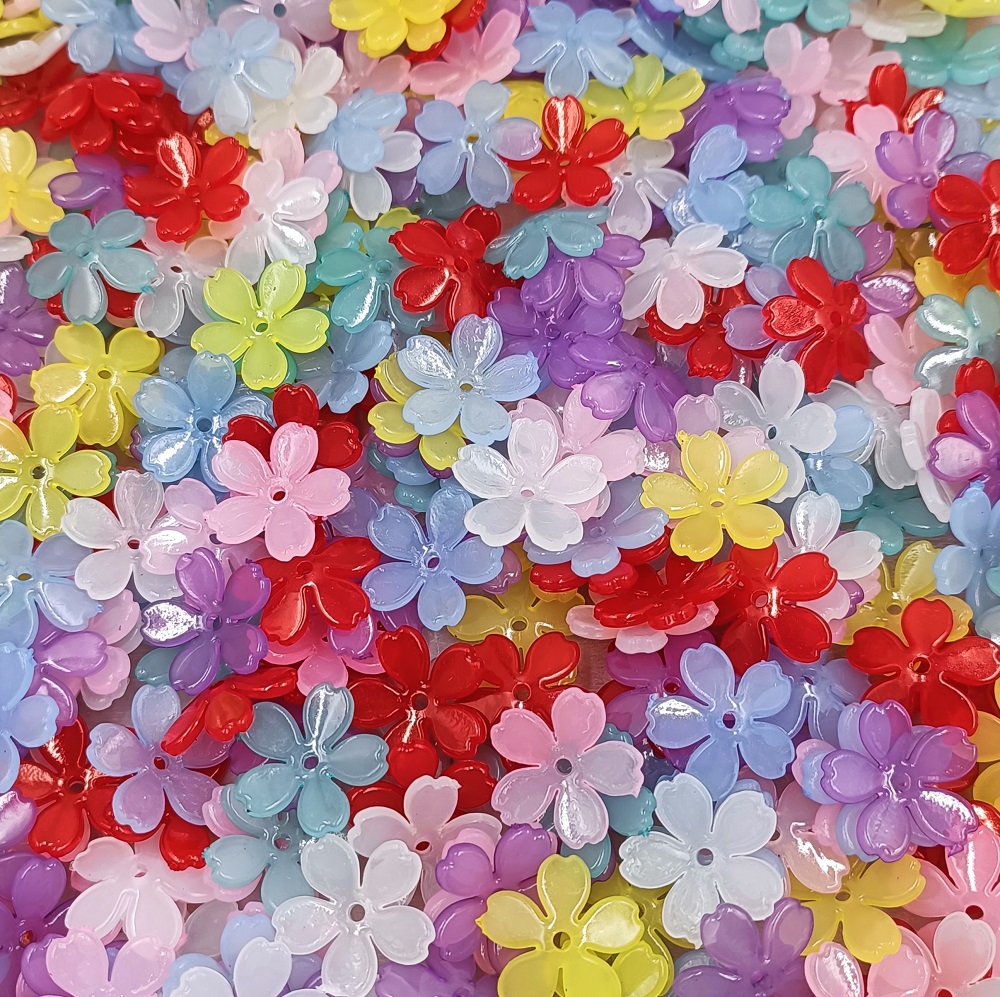 Flower Preservation Resin - Resina Sakura Flower Bead para Fazer