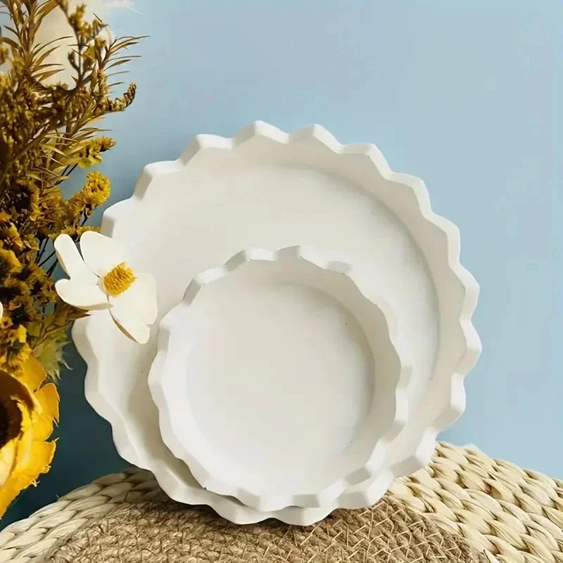 Coaster Mold Round - Maravilhosa Bandeja de Silicone para Joias,