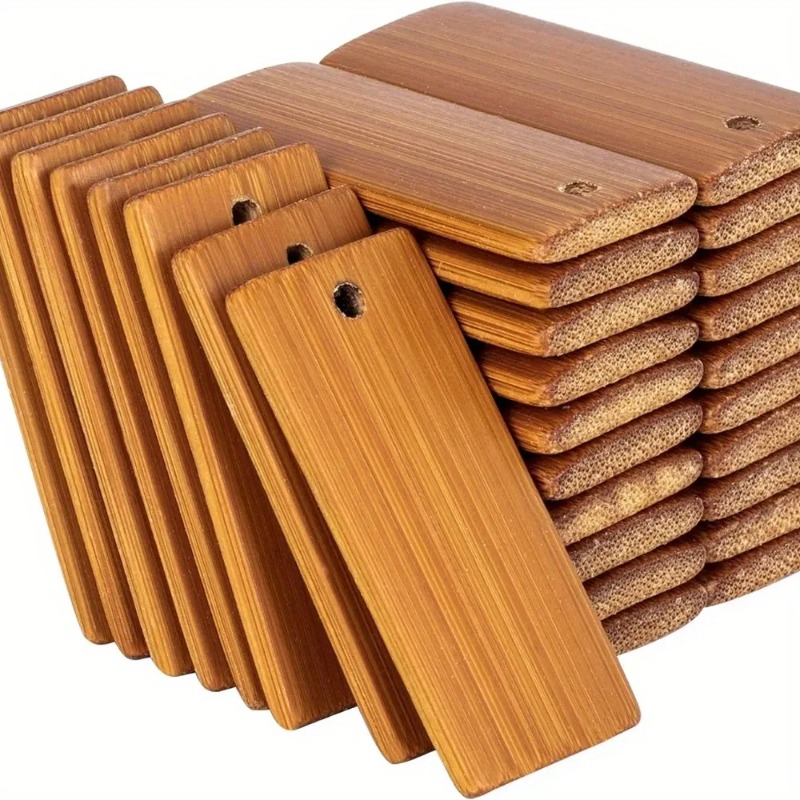 100 Peças de Madeira Natural e - Wood Ring Blank avaliação e preço