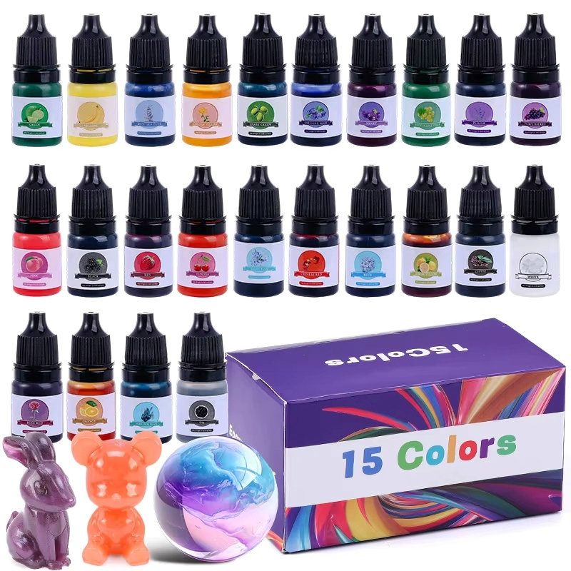 Pigmento de cor de resina epóx - Resin Pigment Set avaliação e preço