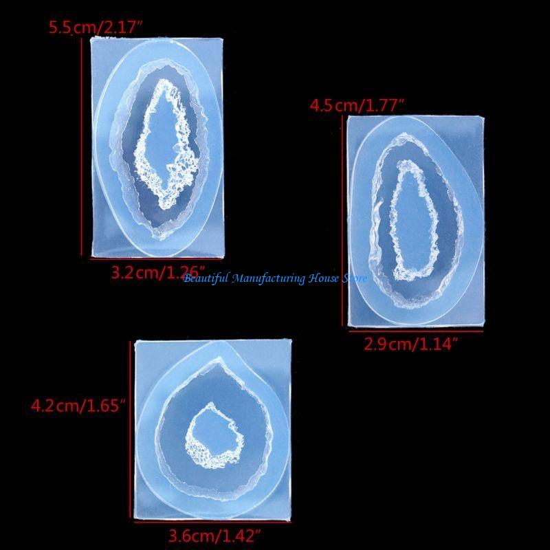 E56a molde cluster rocha quart - Geode Mold Silicone avaliação e preço