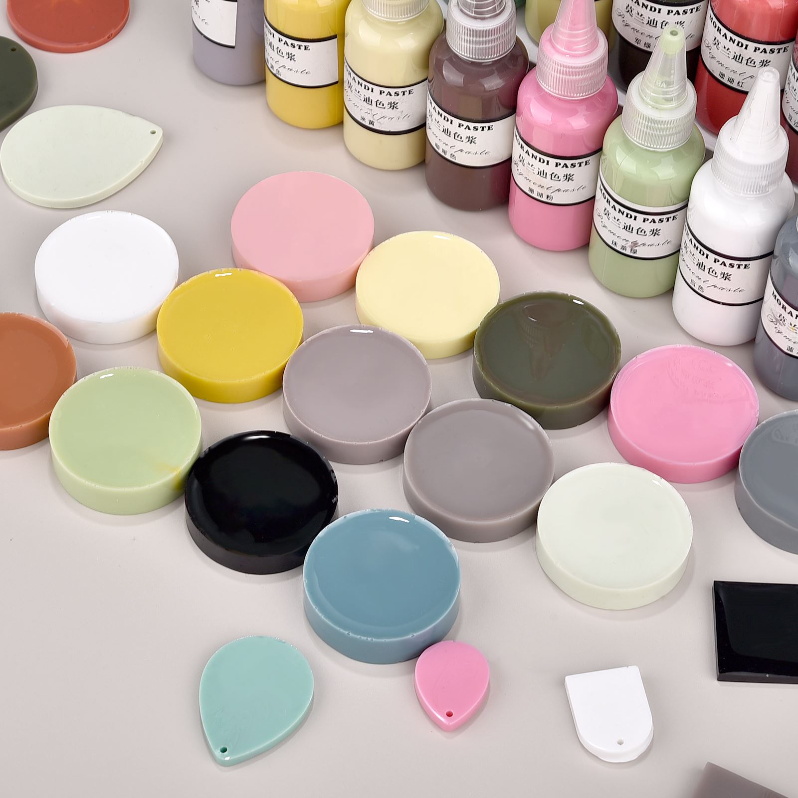Morandi cores pigmentos de res - Resin Pigment Set avaliação e preço
