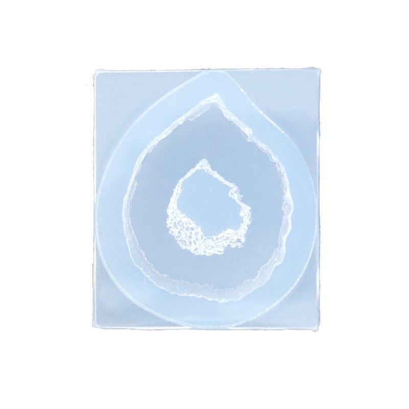 Arte criativa artesanato resin - Geode Mold Silicone avaliação e preço
