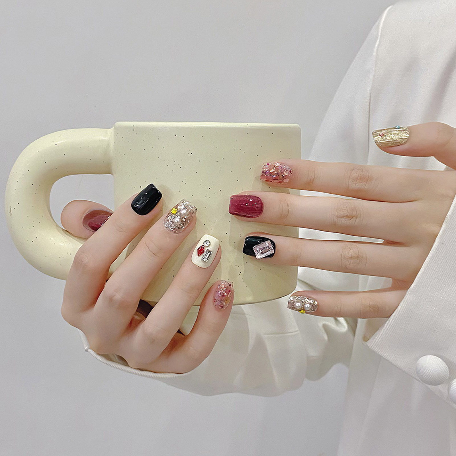 Imprensa artesanal nas unhas,  - Resin Craft Material avaliação e preço