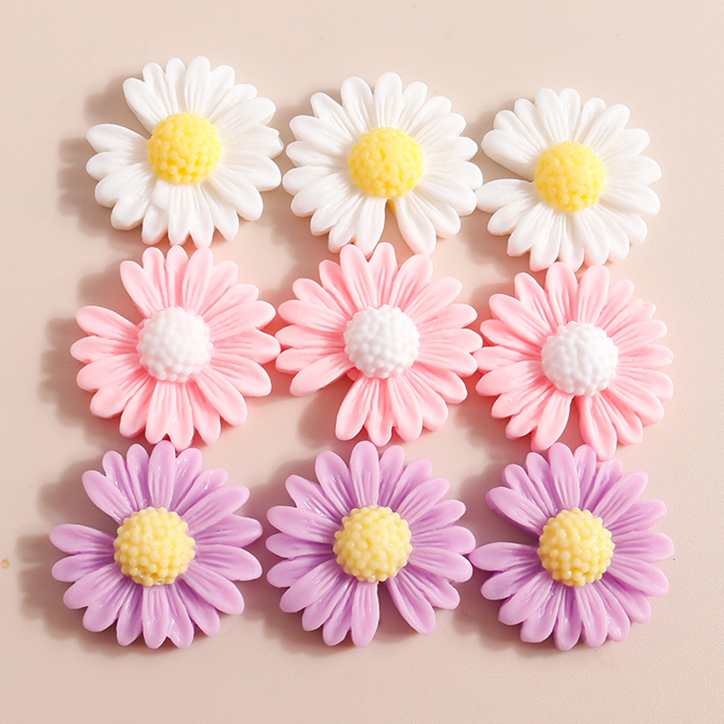 Kawaii Margarida Flor Encantos - Flower Preservation Resin avaliação e preço
