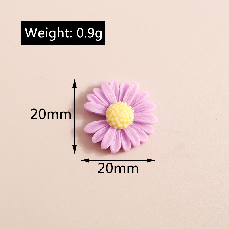 Kawaii Margarida Flor Encantos - Flower Preservation Resin avaliação e preço