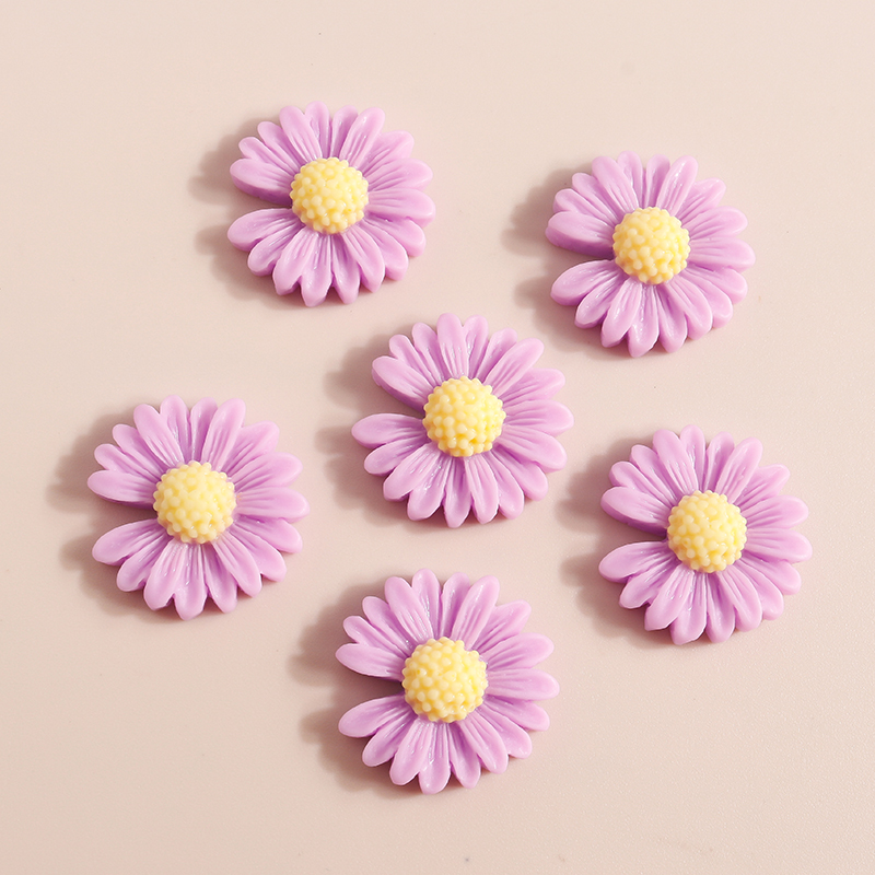 Kawaii Margarida Flor Encantos - Flower Preservation Resin avaliação e preço