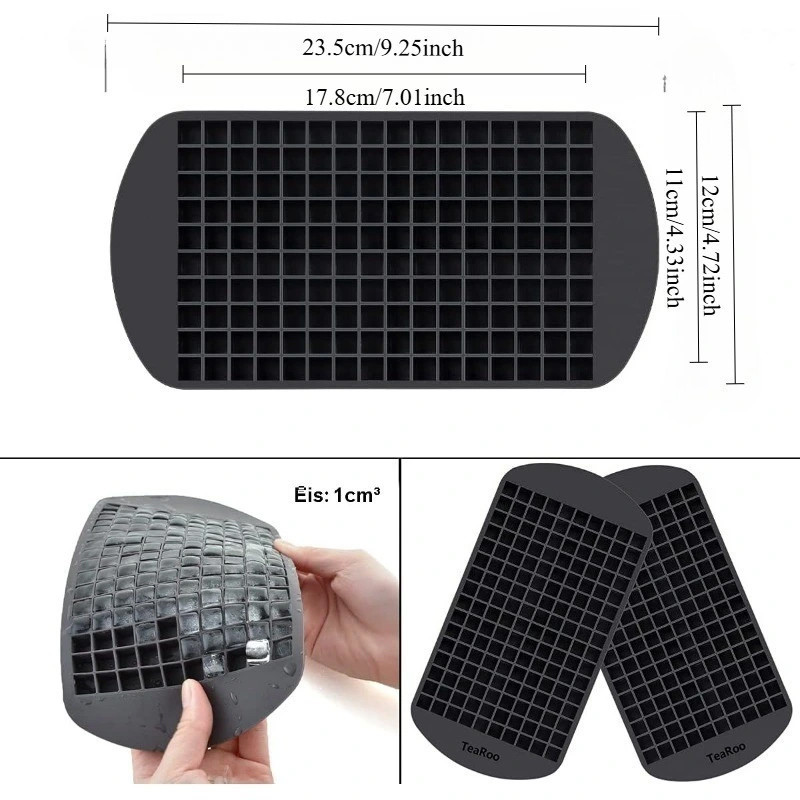 Forma de gelo mini, bandeja de - Silicone Mold Tray avaliação e preço