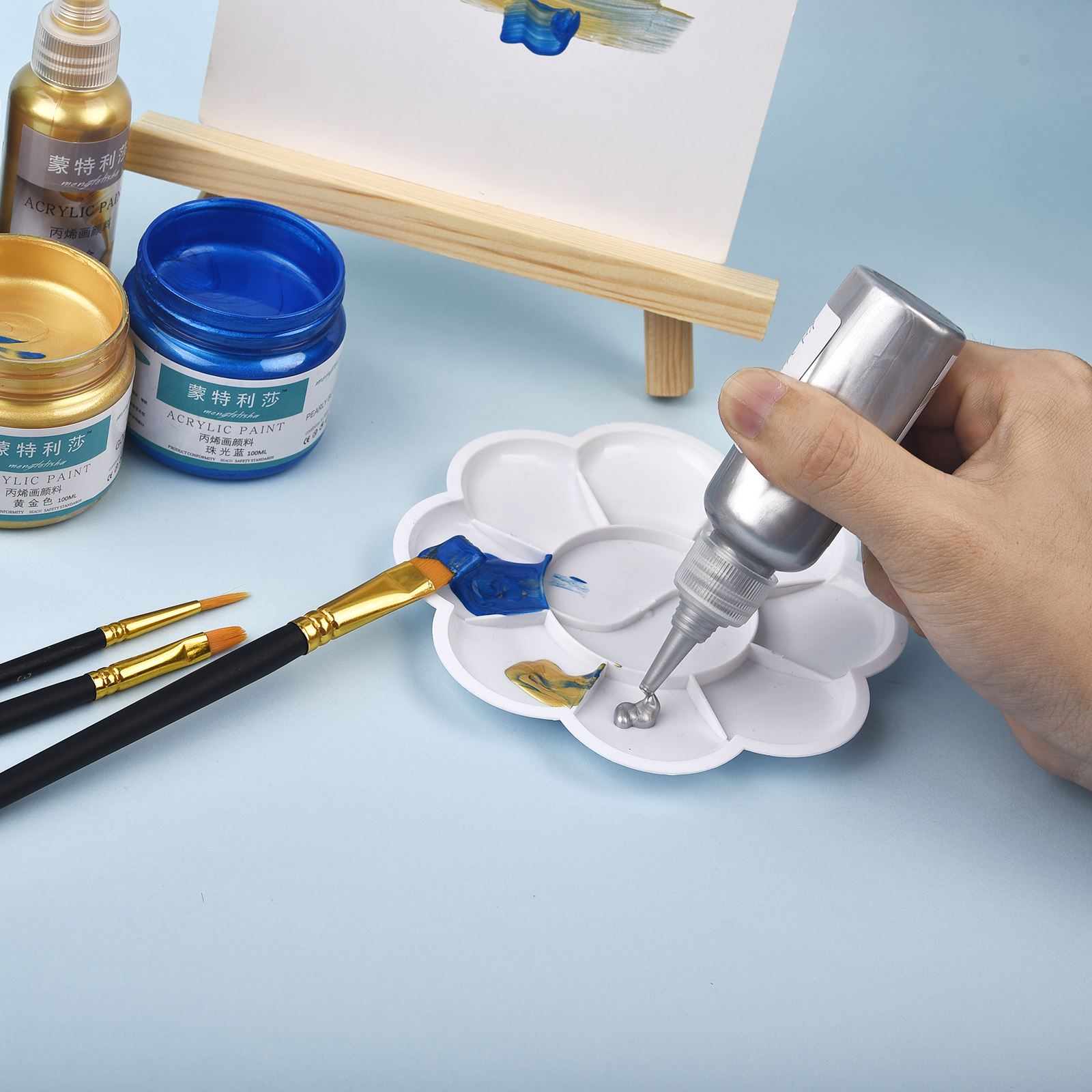 7 cores 60ml/garrafa metálica  - Resin Pigment Set avaliação e preço