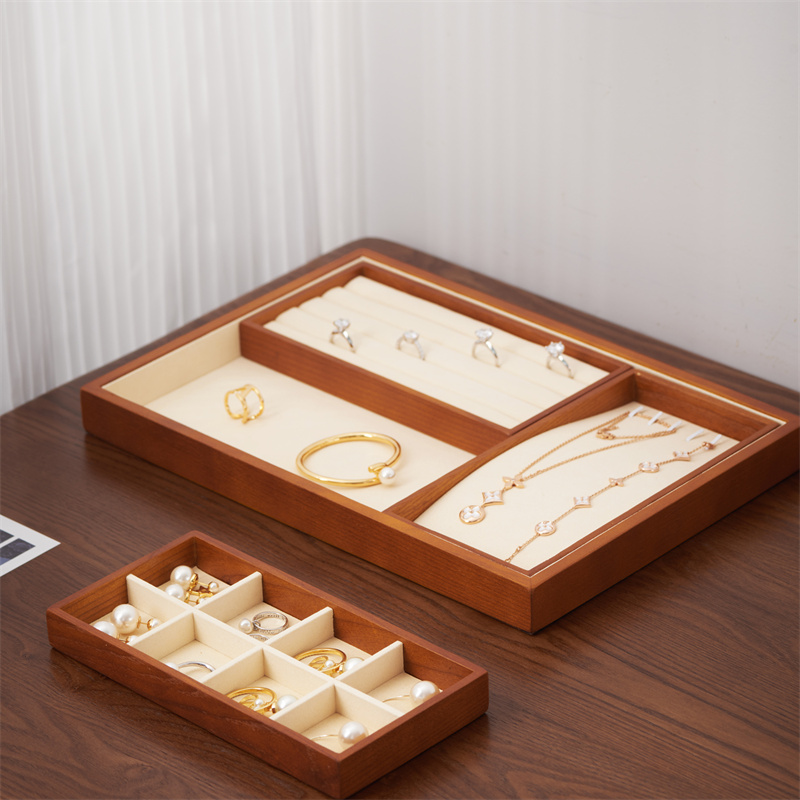 Oirlv organizador de jóias de  - Wood Ring Blank avaliação e preço