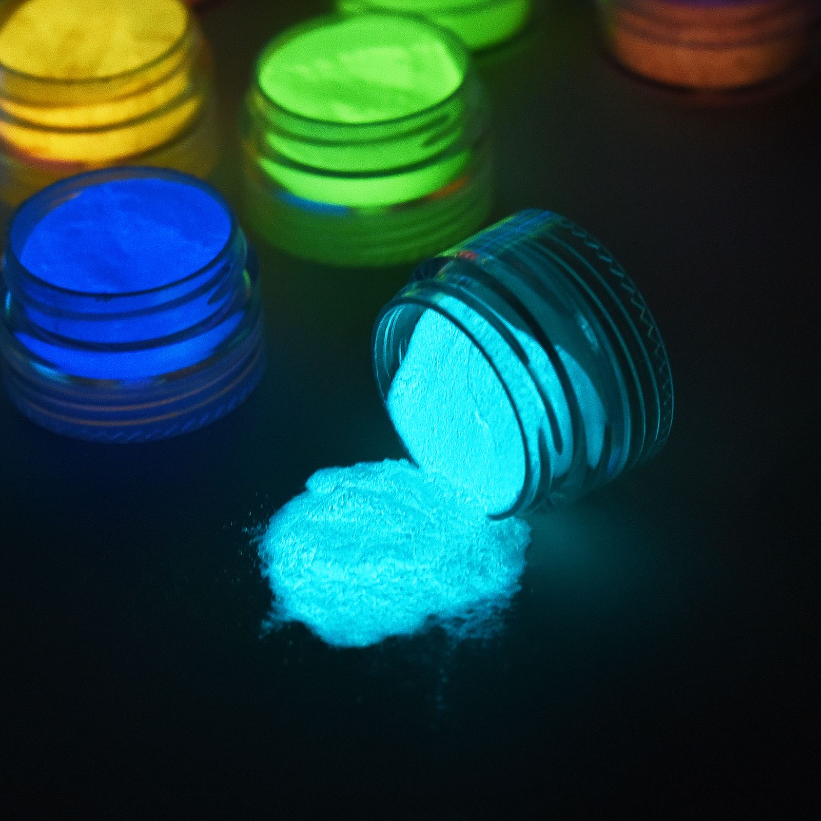 6 cores/conjunto pó luminoso r - Resin Pigment Set avaliação e preço