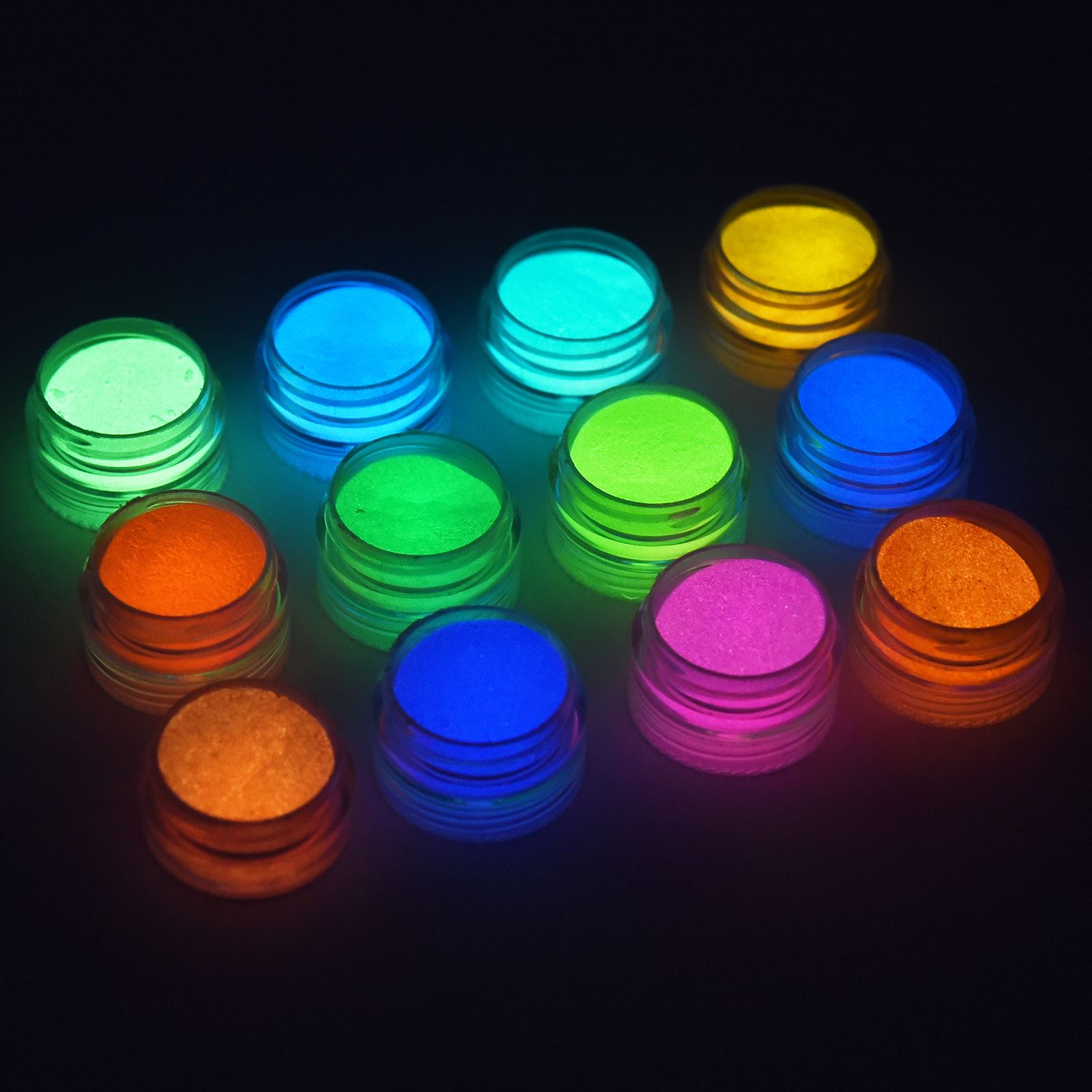 6 cores/conjunto pó luminoso r - Resin Pigment Set avaliação e preço